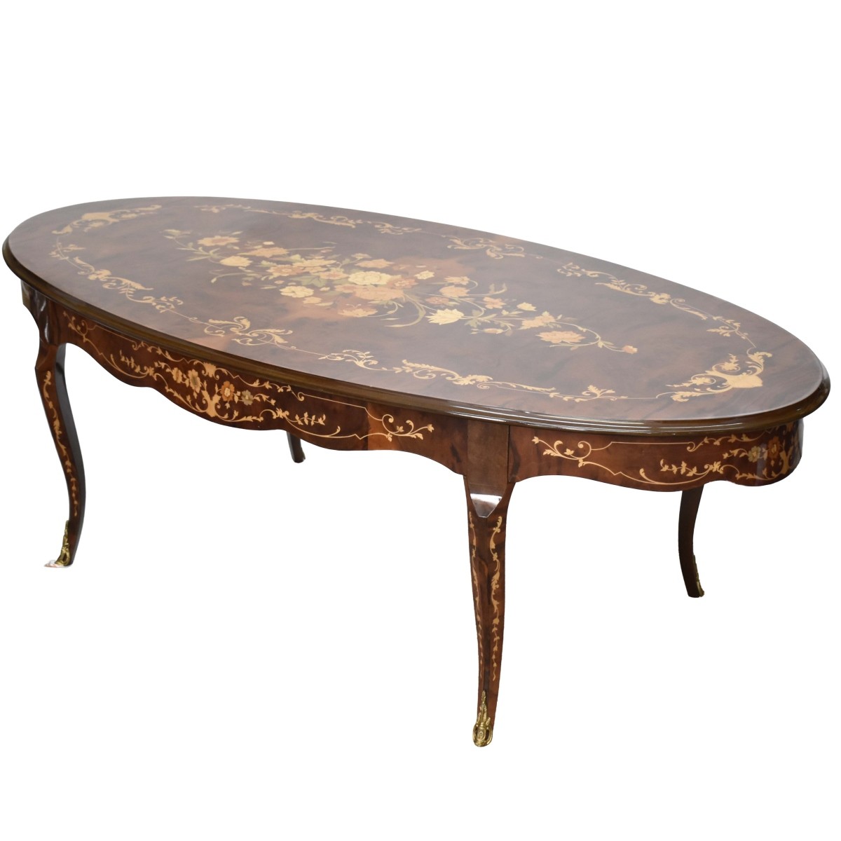 Italian Inlaid Coffee Table