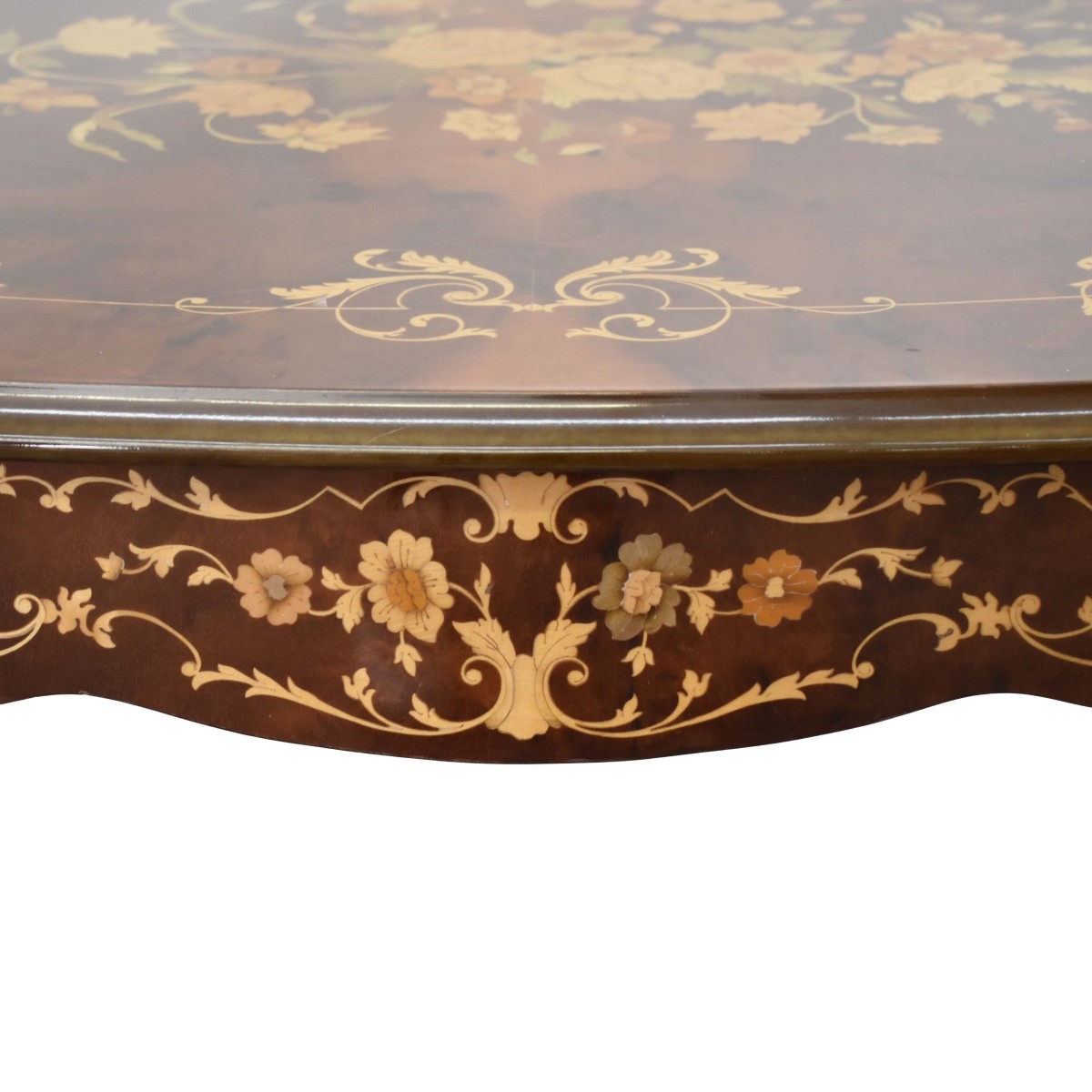 Italian Inlaid Coffee Table