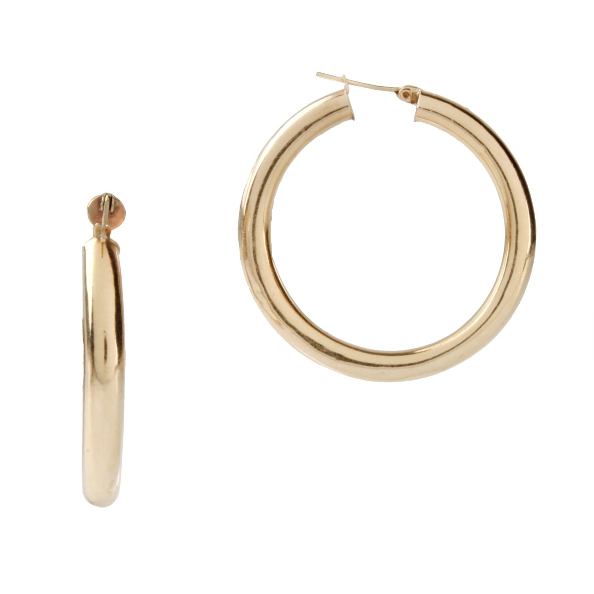 14K Hoop Earrings