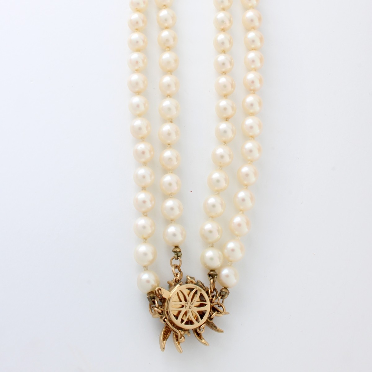 Pearl, Opal and 14K Necklace