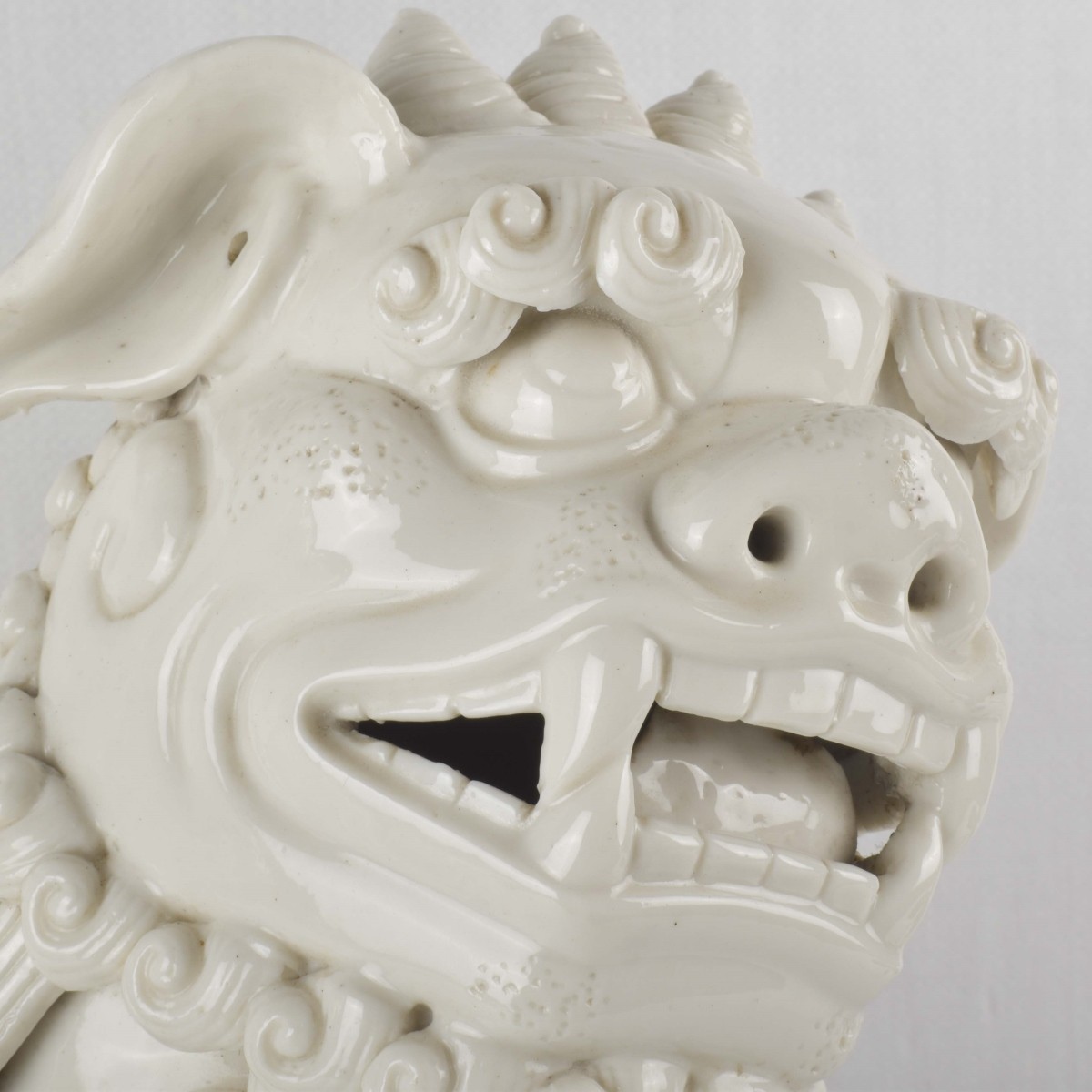 Chinese Blanc de Chine Foo Dogs