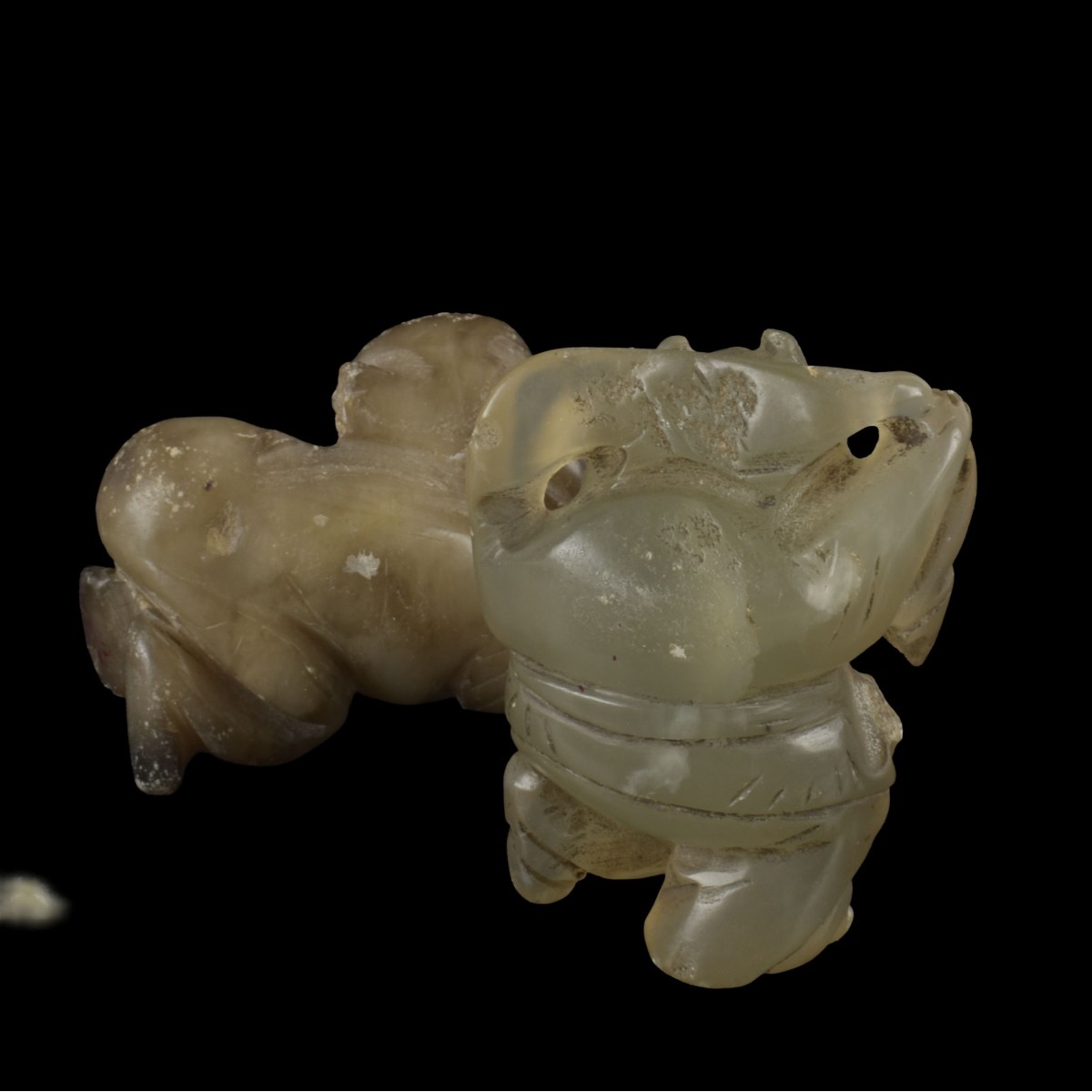 Antique Carved Jade Pieces