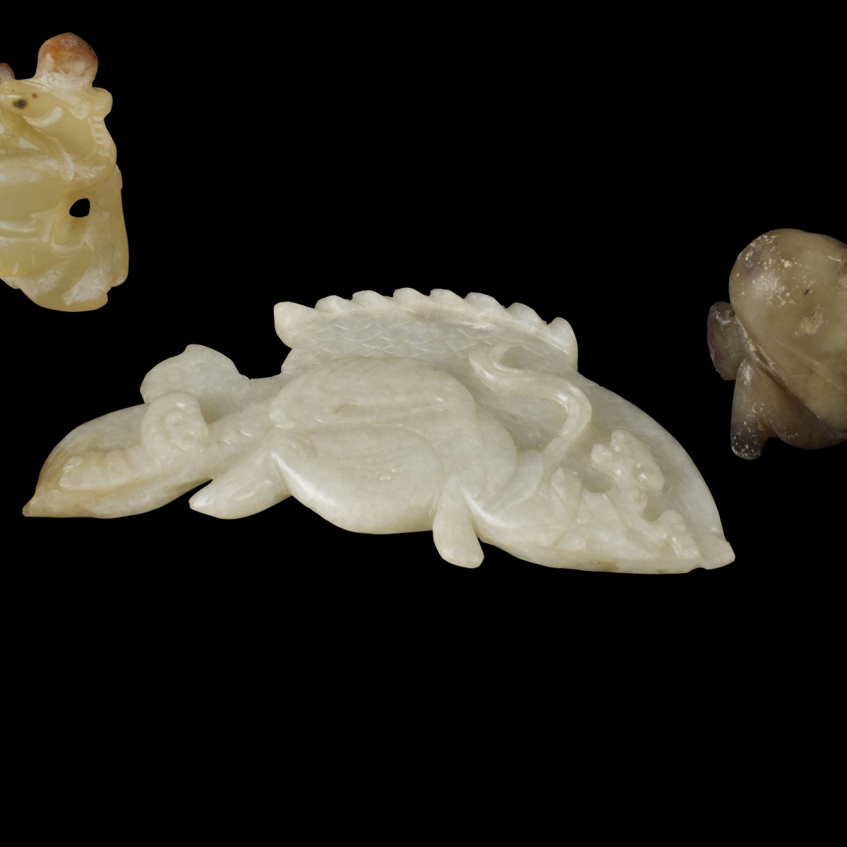 Antique Carved Jade Pieces