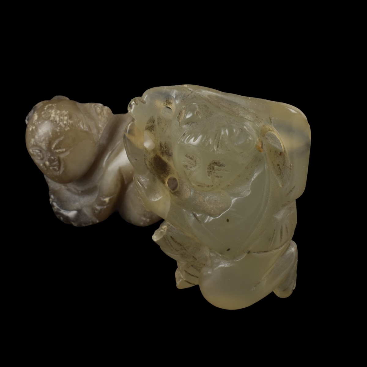 Antique Carved Jade Pieces