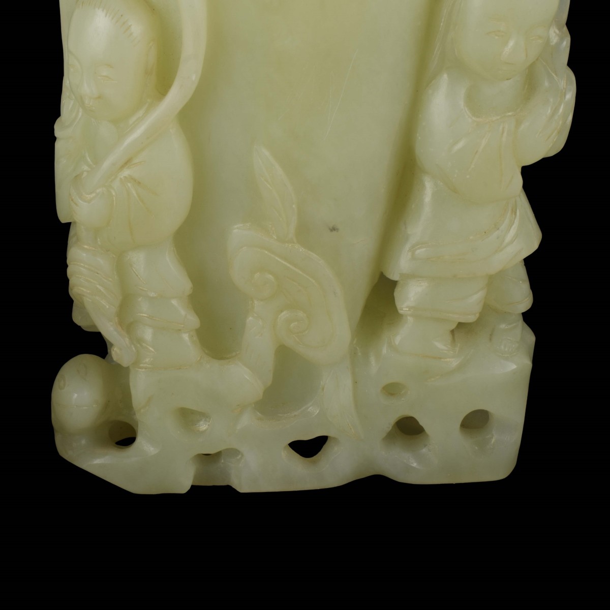 Vintage Carved Figural Jade Pieces