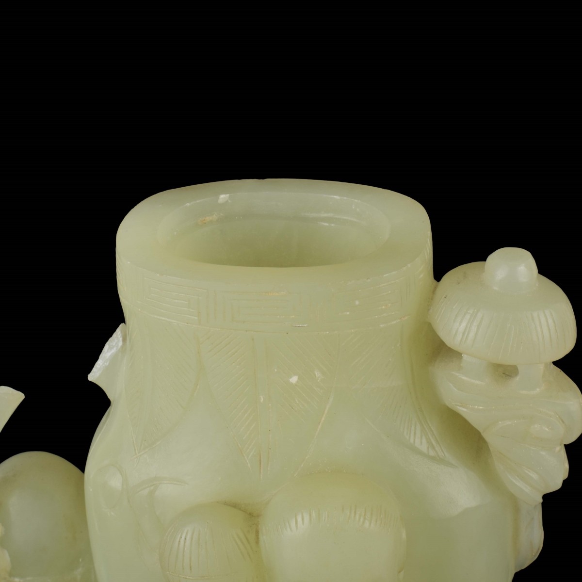 Vintage Carved Figural Jade Pieces