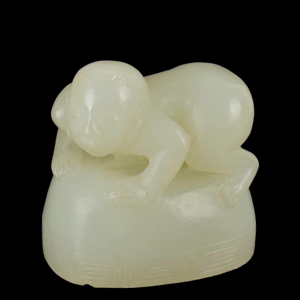 Vintage Carved Figural Jade Pieces