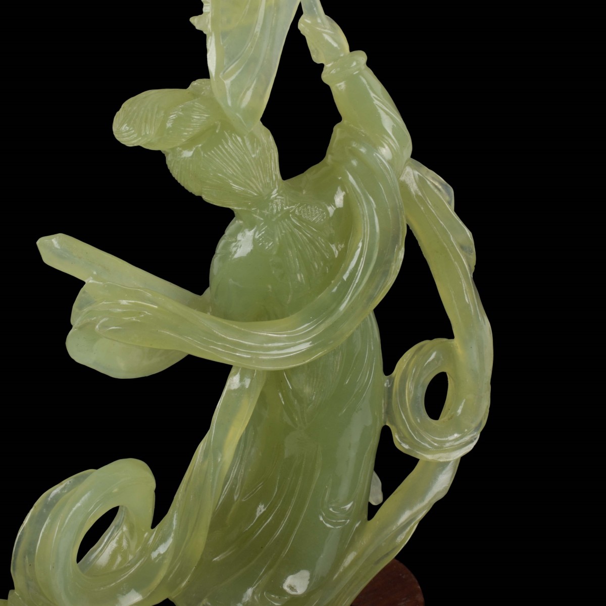 Carved Jade Chinese Quan Yin