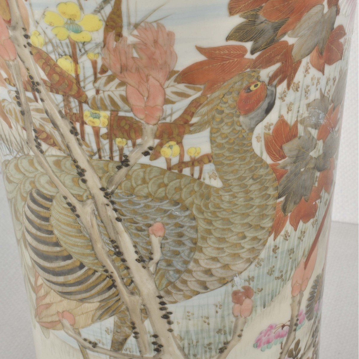Japanese Kutani Porcelain Vase