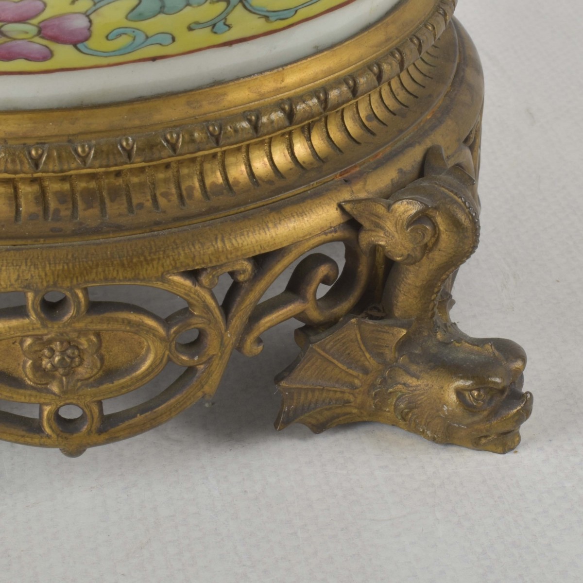 Canton Famille Rose Table Lamp