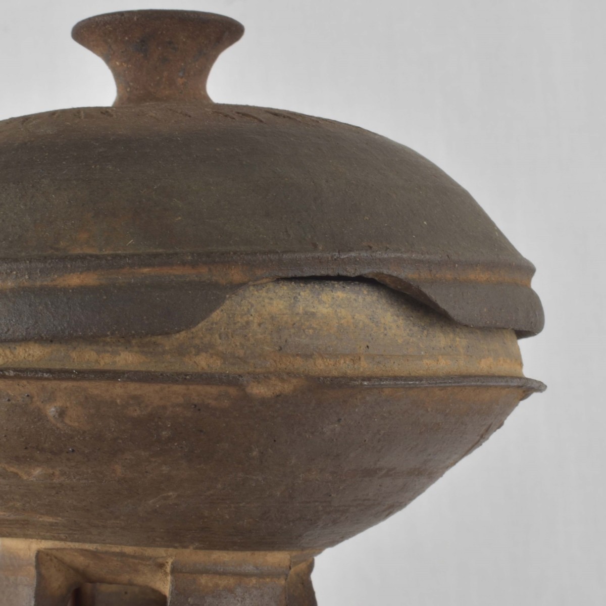 Korean Ash Glazed Pottery Pieces