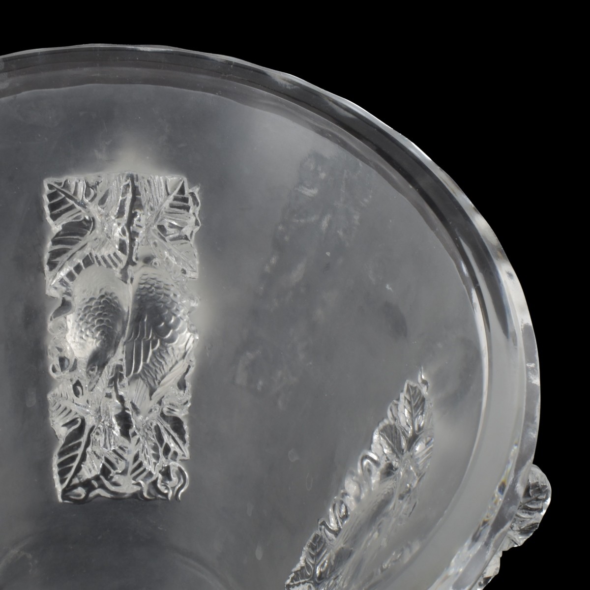 Lalique St. Emillion Vase
