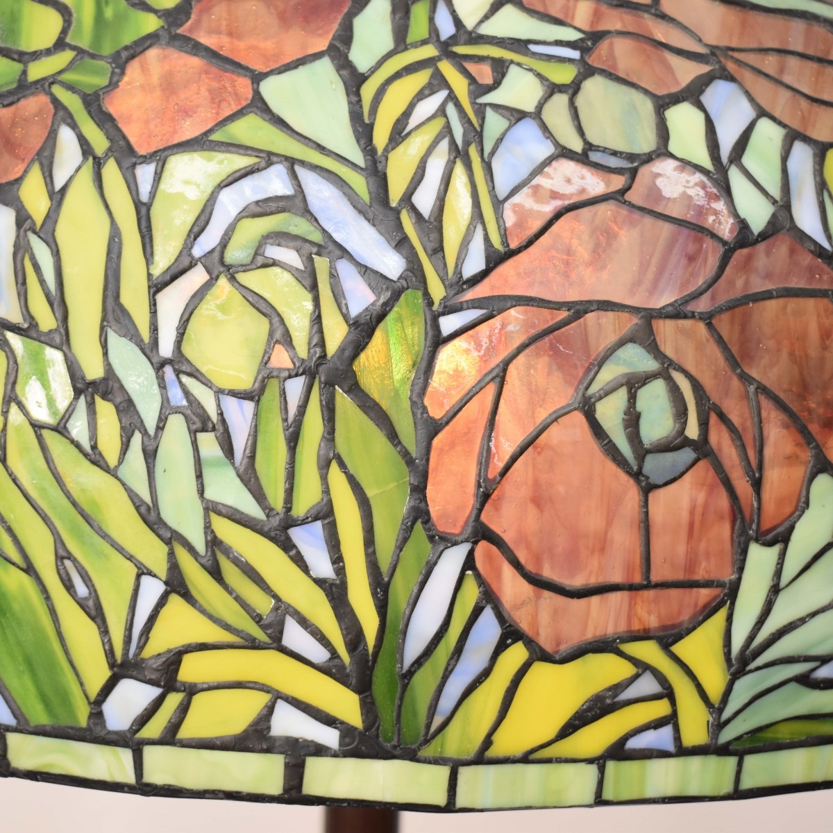 Tiffany-style Stained Glass Floor Lamp