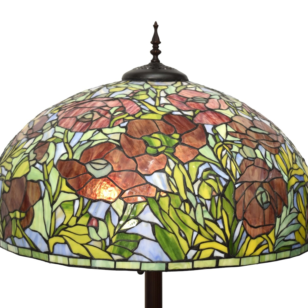Tiffany-style Stained Glass Floor Lamp
