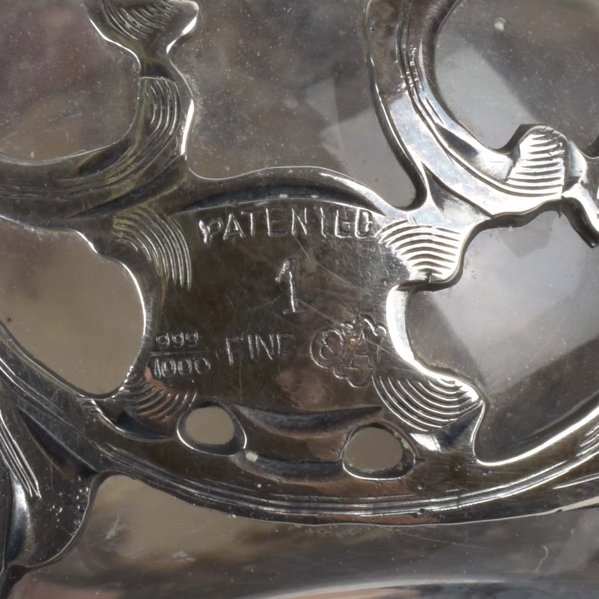 Art Nouveau Silver Overlay Bottles