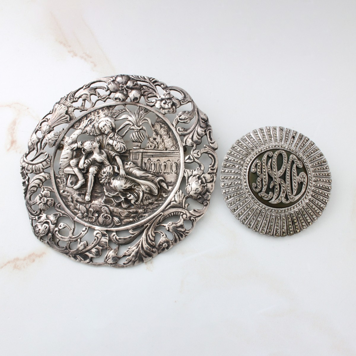Sterling Silver Brooches