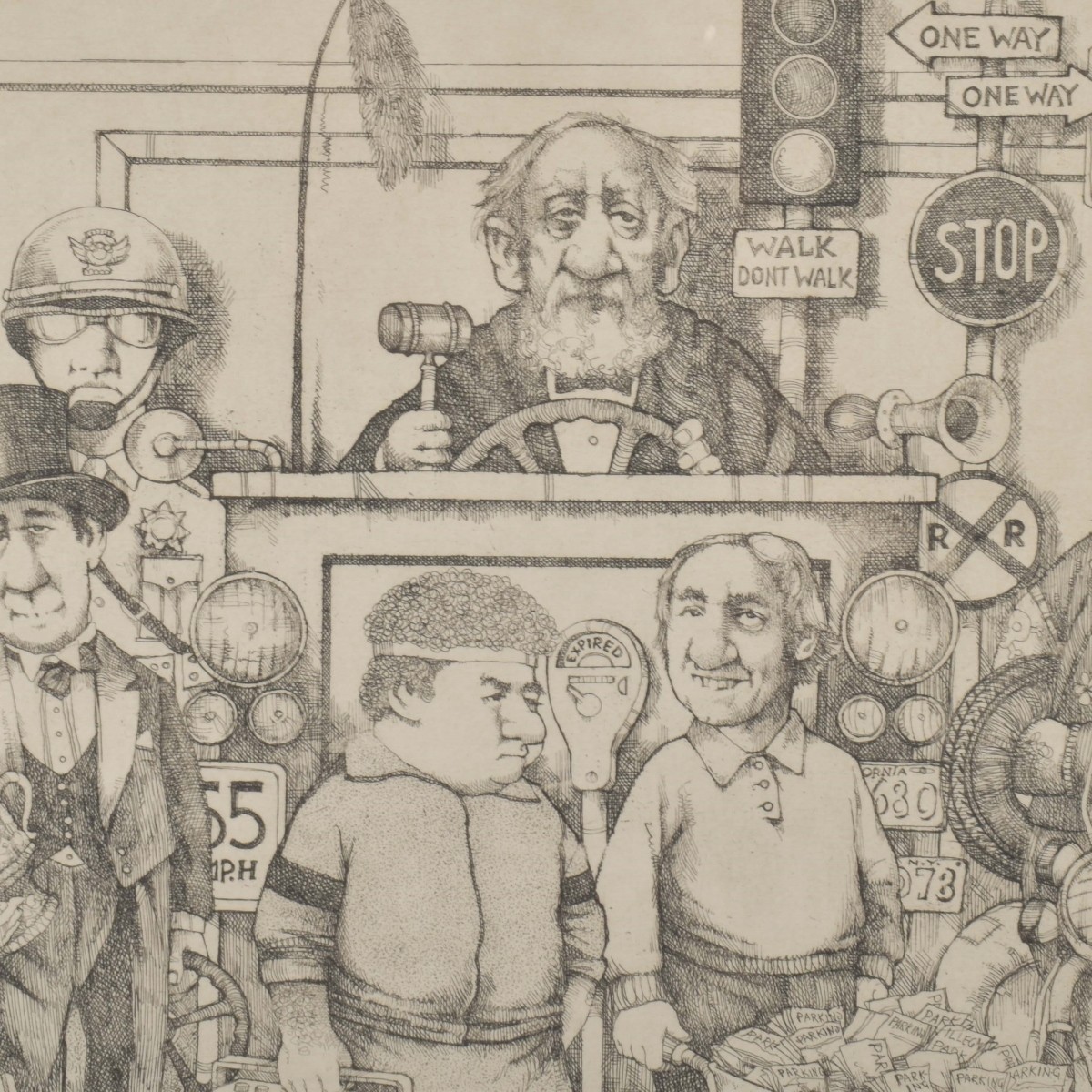 Charles Bragg, American (1931-2017)