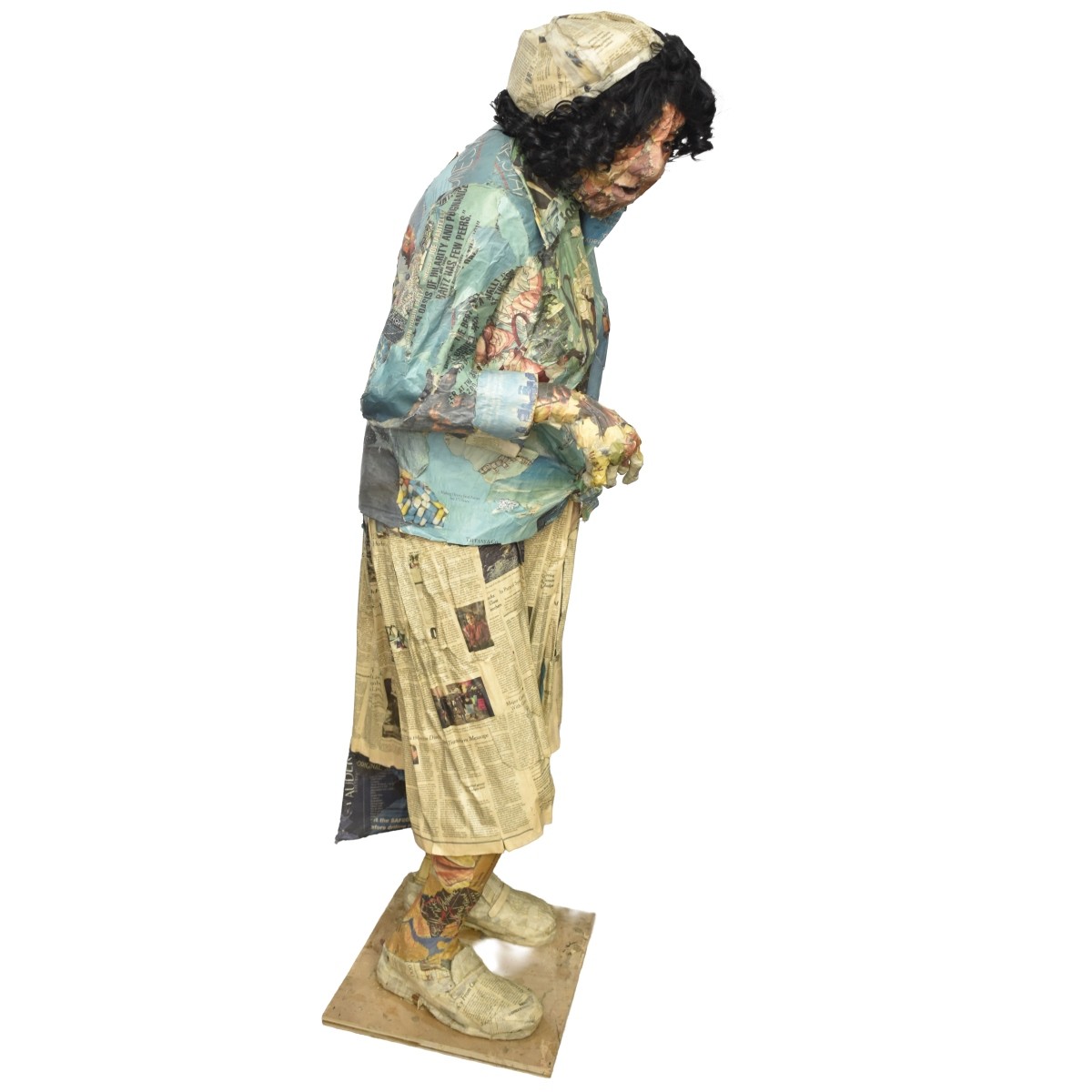 Life Size Paper Mache Lady
