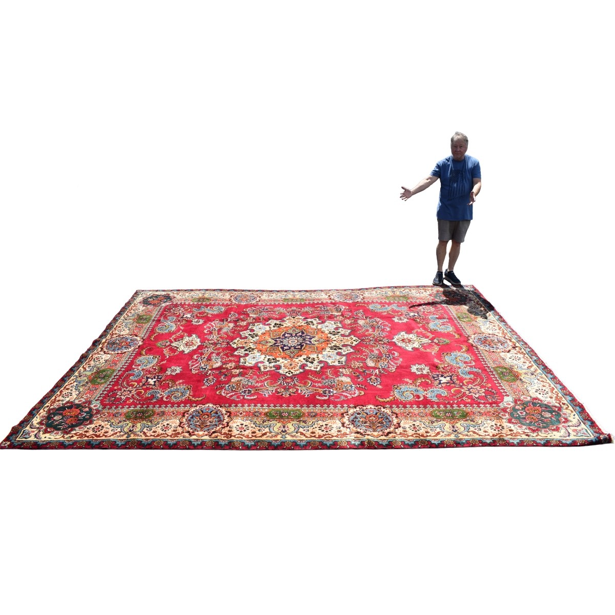 Antique Persian Wool Rug
