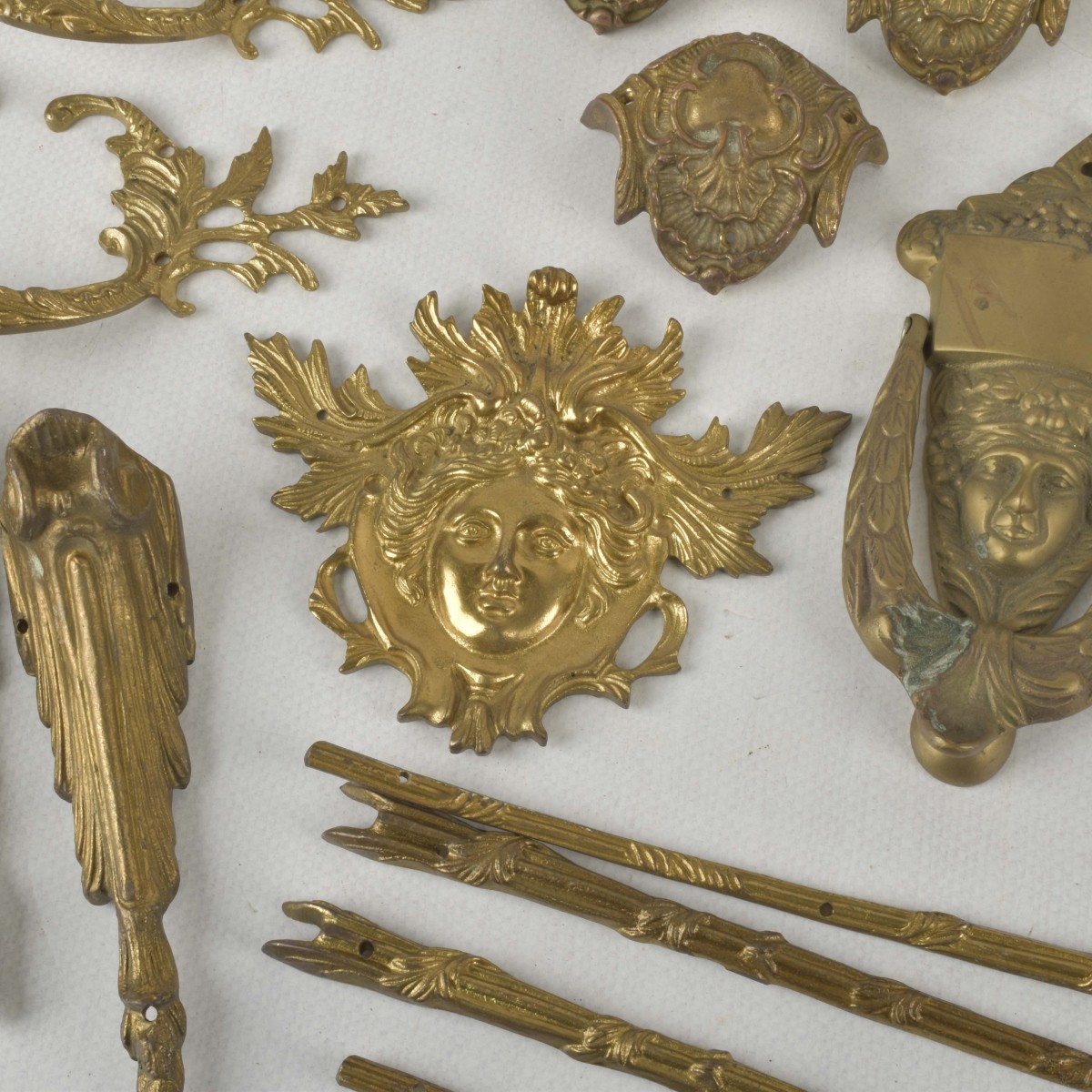 Gilt Bronze Furniture Mounts