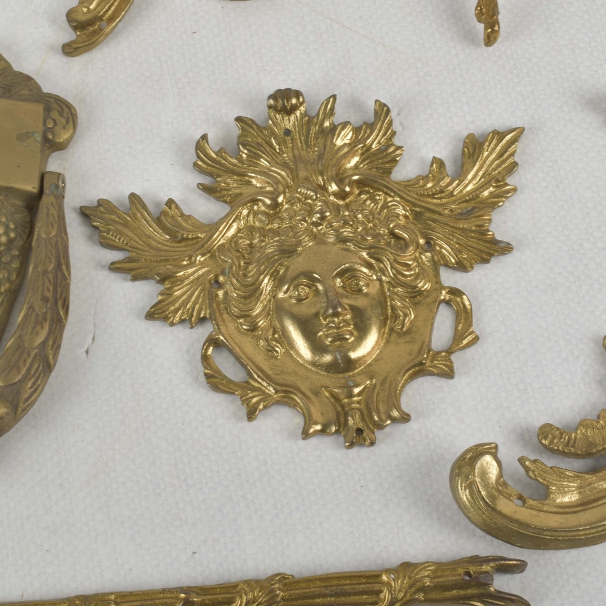 Gilt Bronze Furniture Mounts