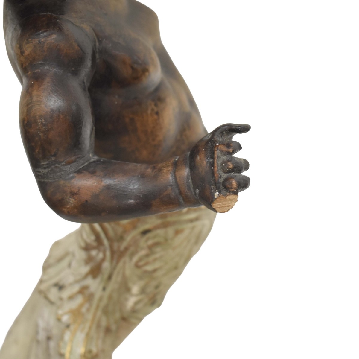 Giltwood Pedestal Blackamoor Stand