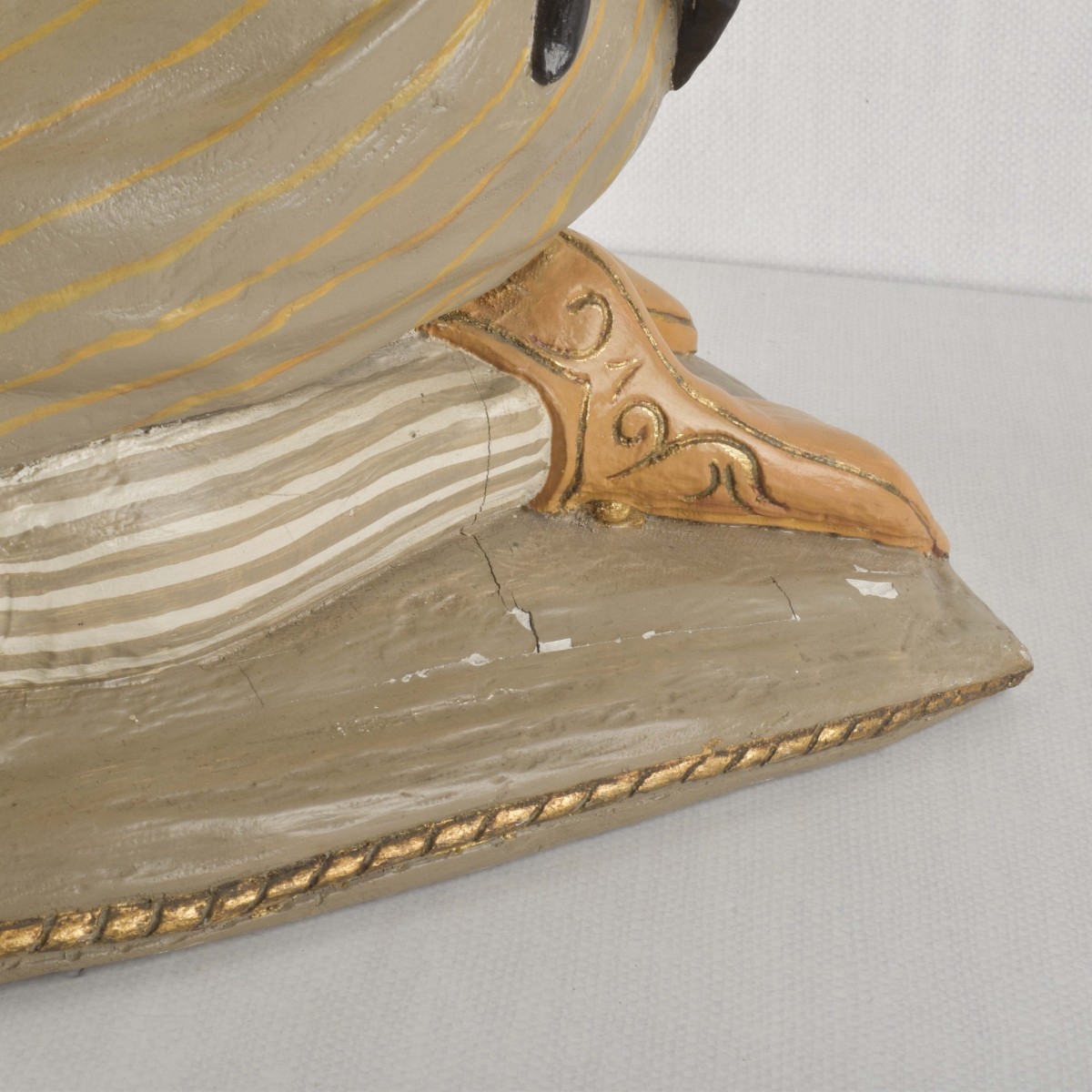Giltwood Pedestal Blackamoor Stand