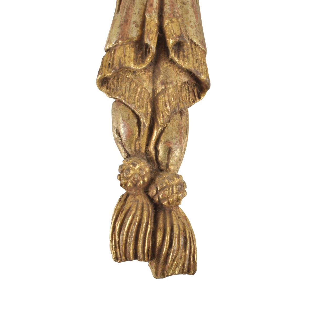 Antique Pair of Italian Gilt Wood Sconces