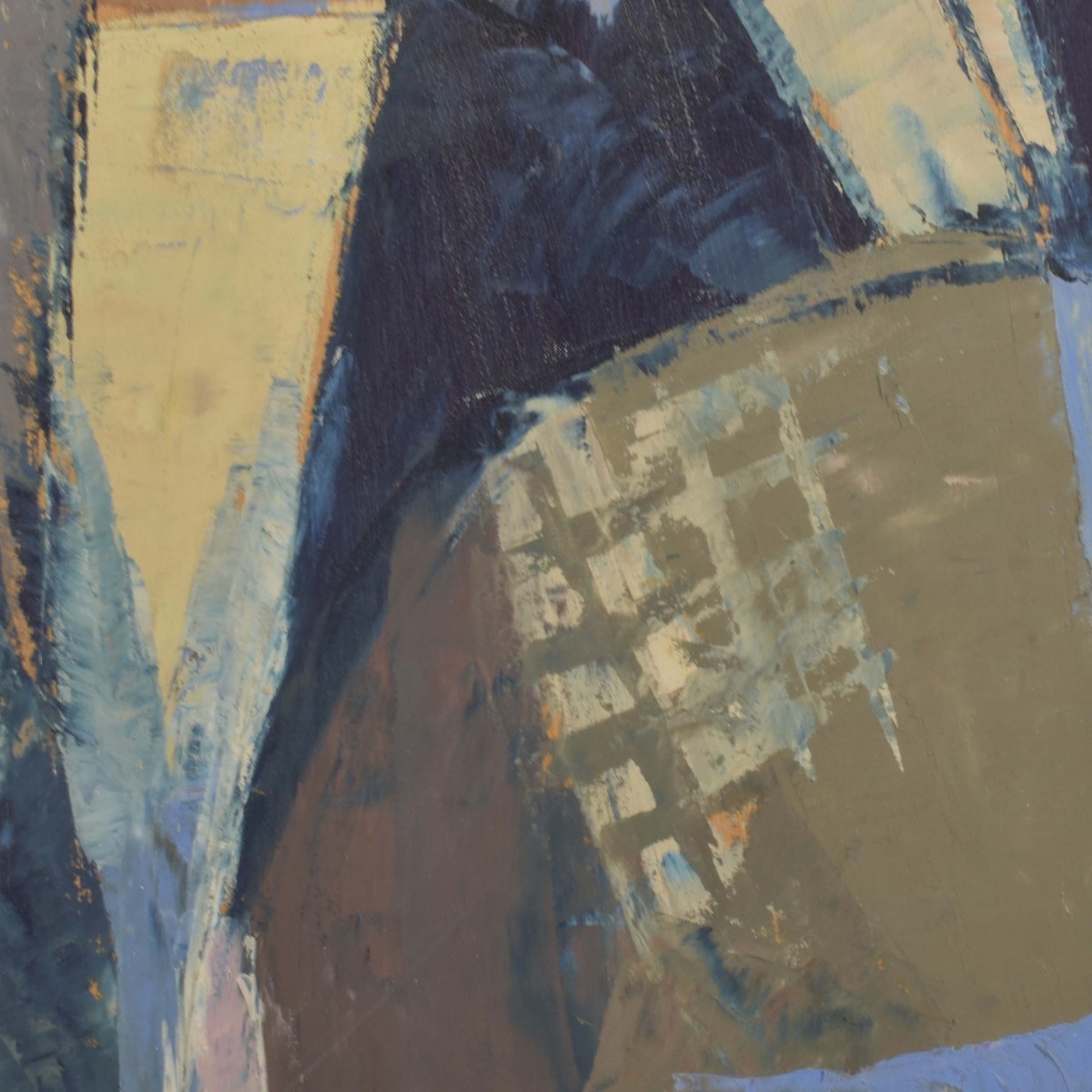 Impasto Abstract Painted Figures