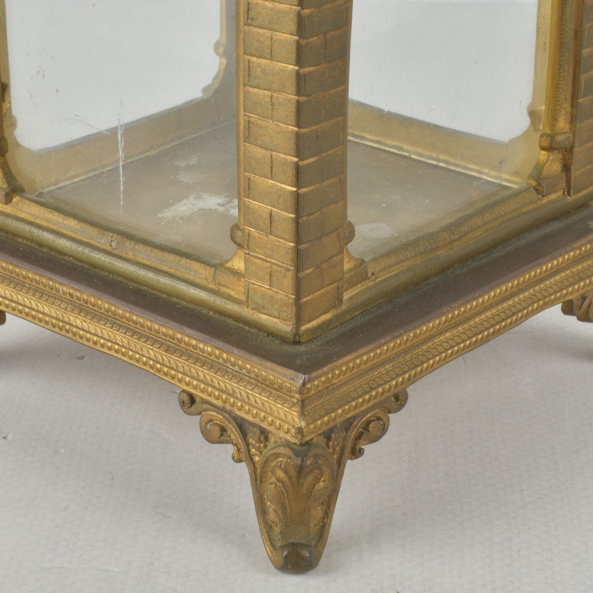 Gilt Bronze Gothic Style Display Box