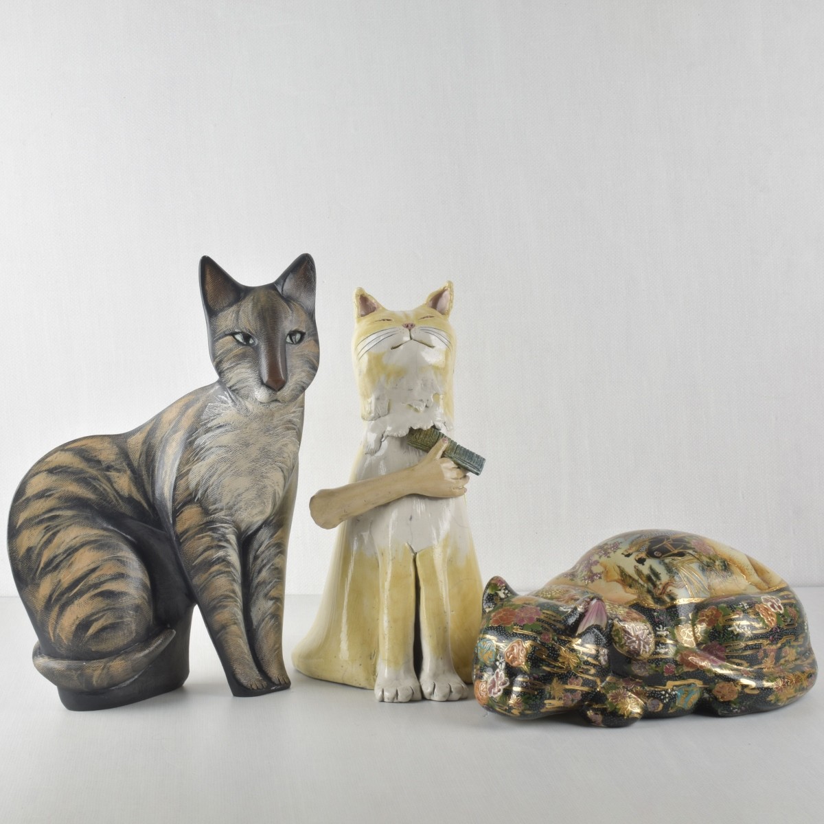 Collection of Cat Figurines