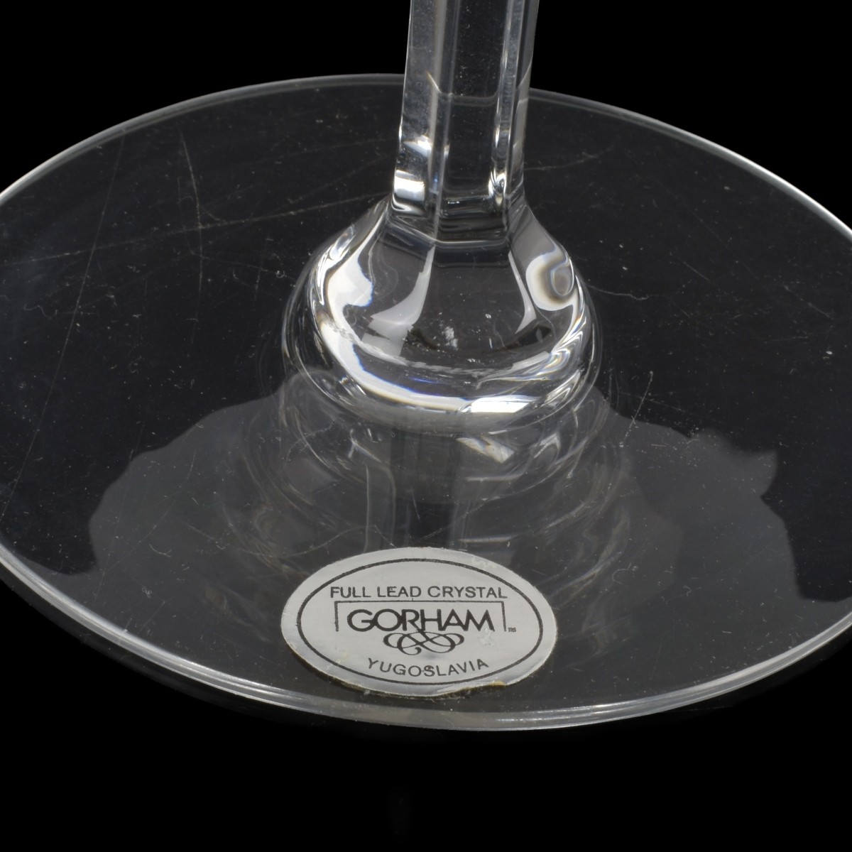 Gorham Cut Crystal Candlesticks