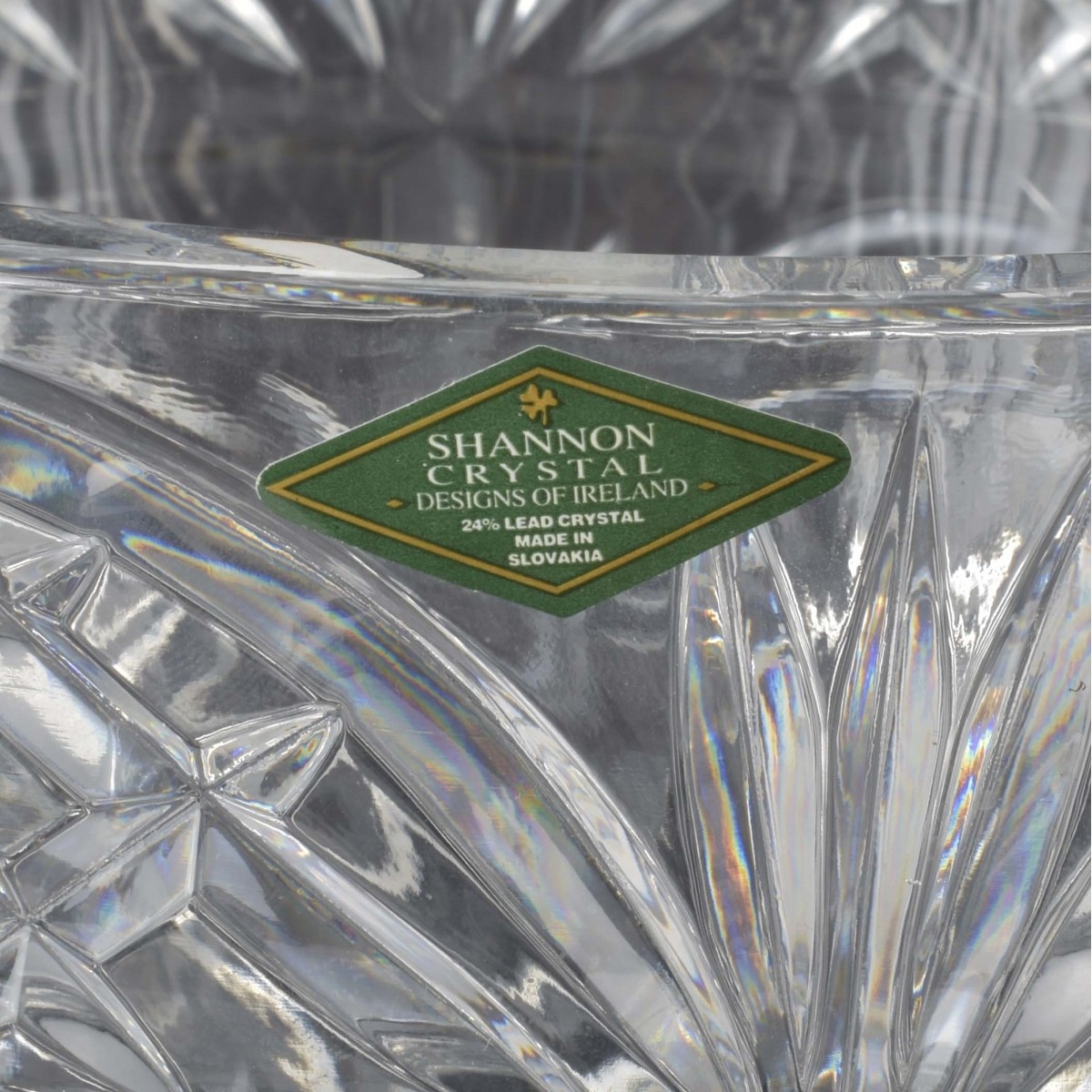 Modern Shannon Crystal Ice Bucket