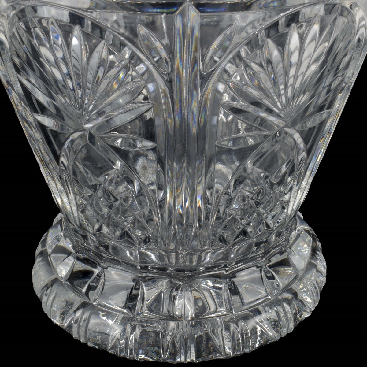 Modern Shannon Crystal Ice Bucket
