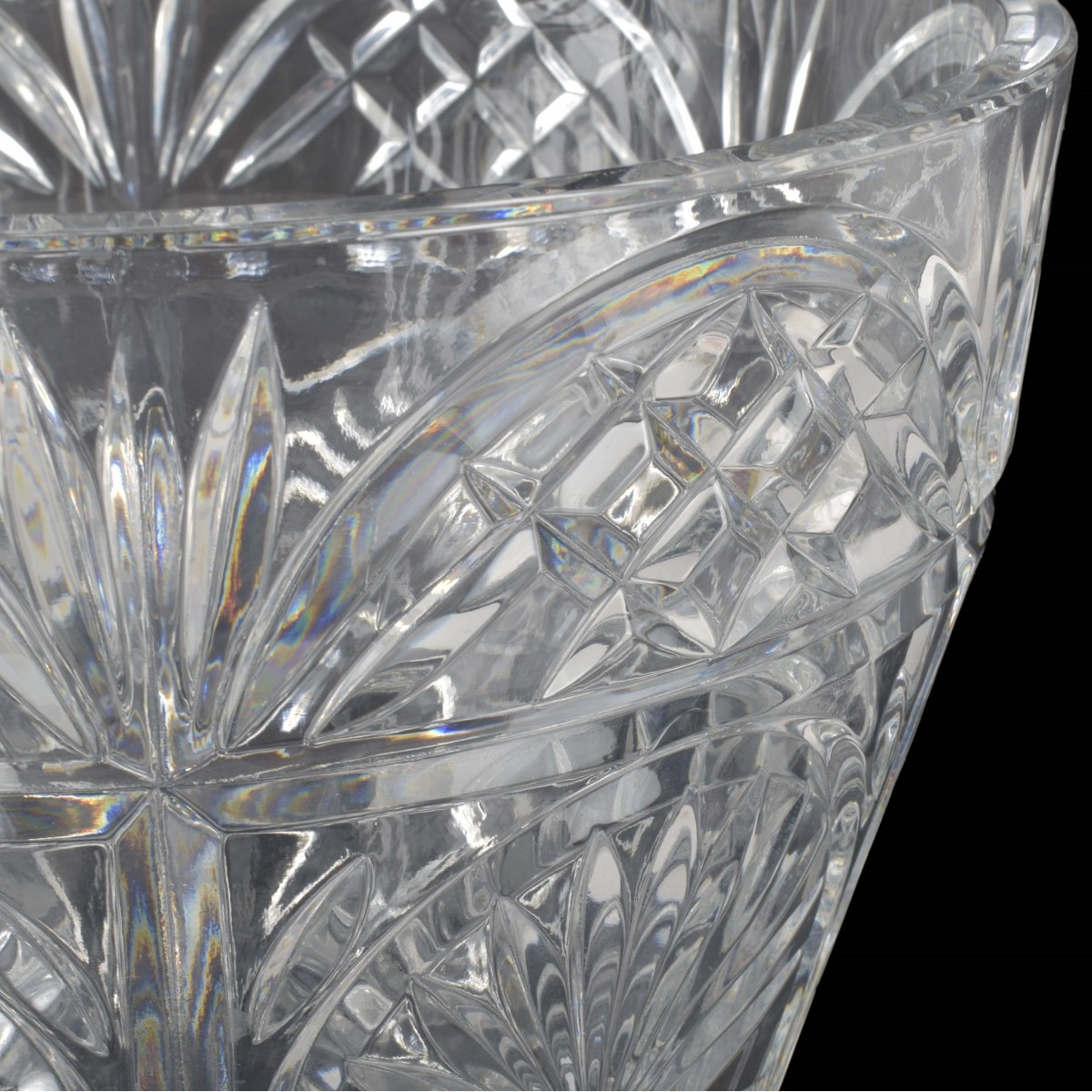 Modern Shannon Crystal Ice Bucket
