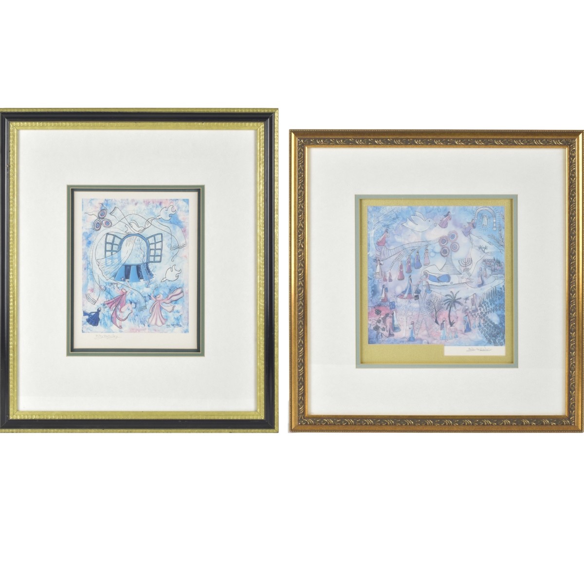 Riky Rothenberg Framed Lithographs