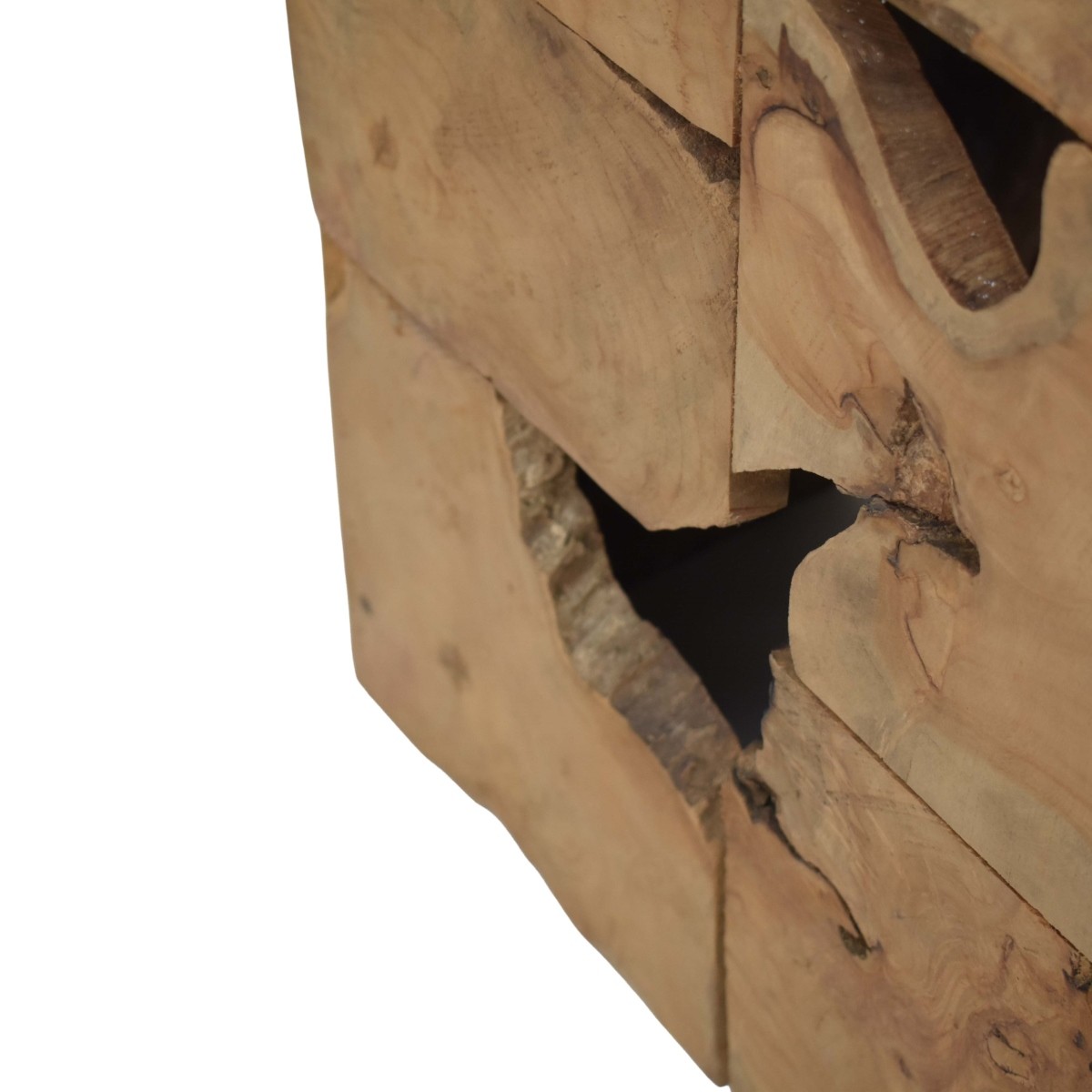 Wood Cube Table