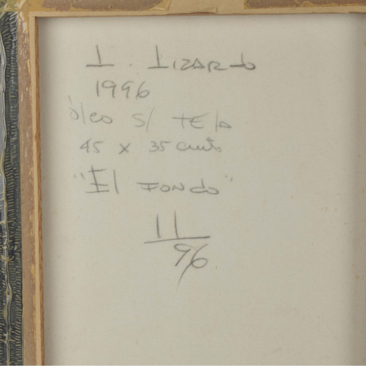 Luis Lizardo, Venezuelan ( b. 1956)