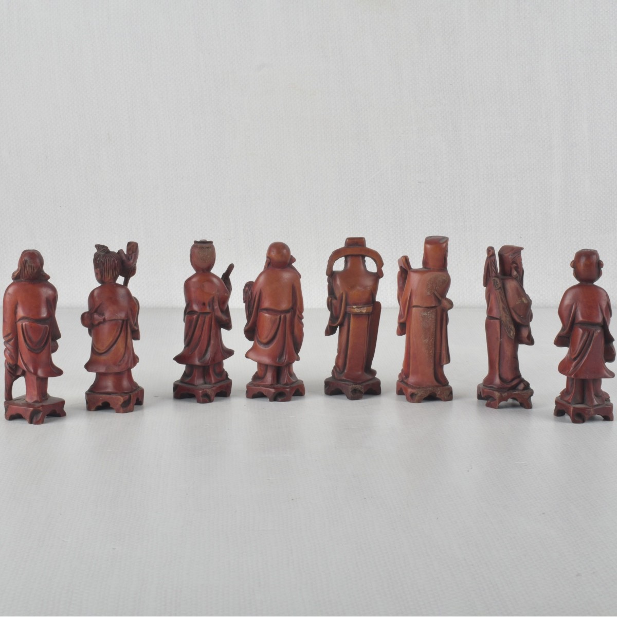 Vintage Carved Taoists Immortals