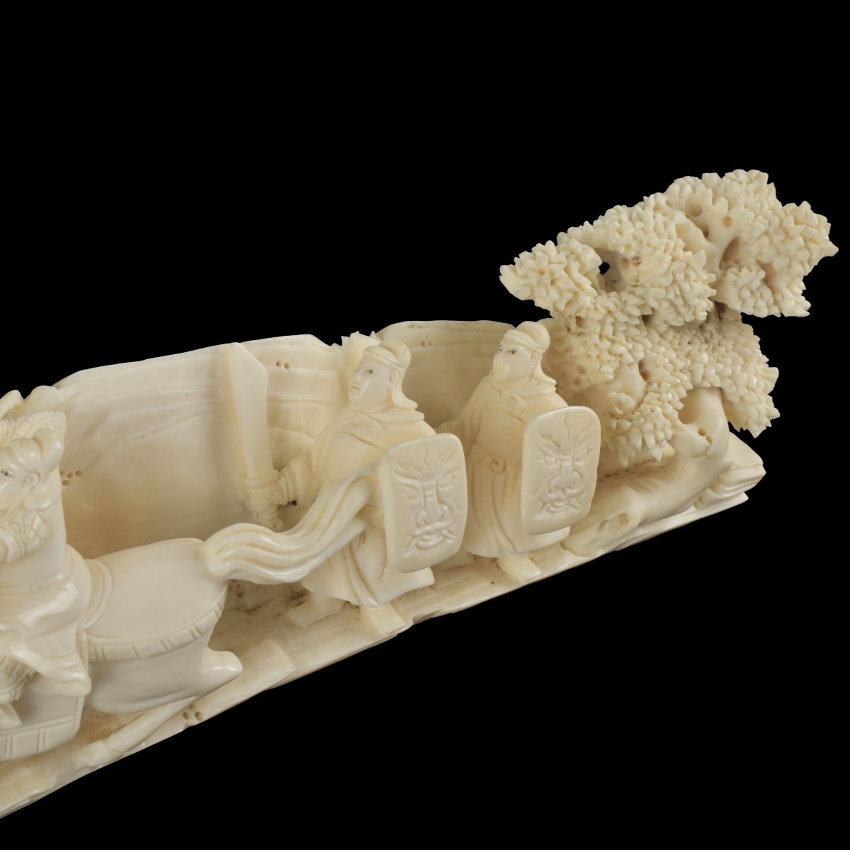 Chinese Well Carved Figural Group