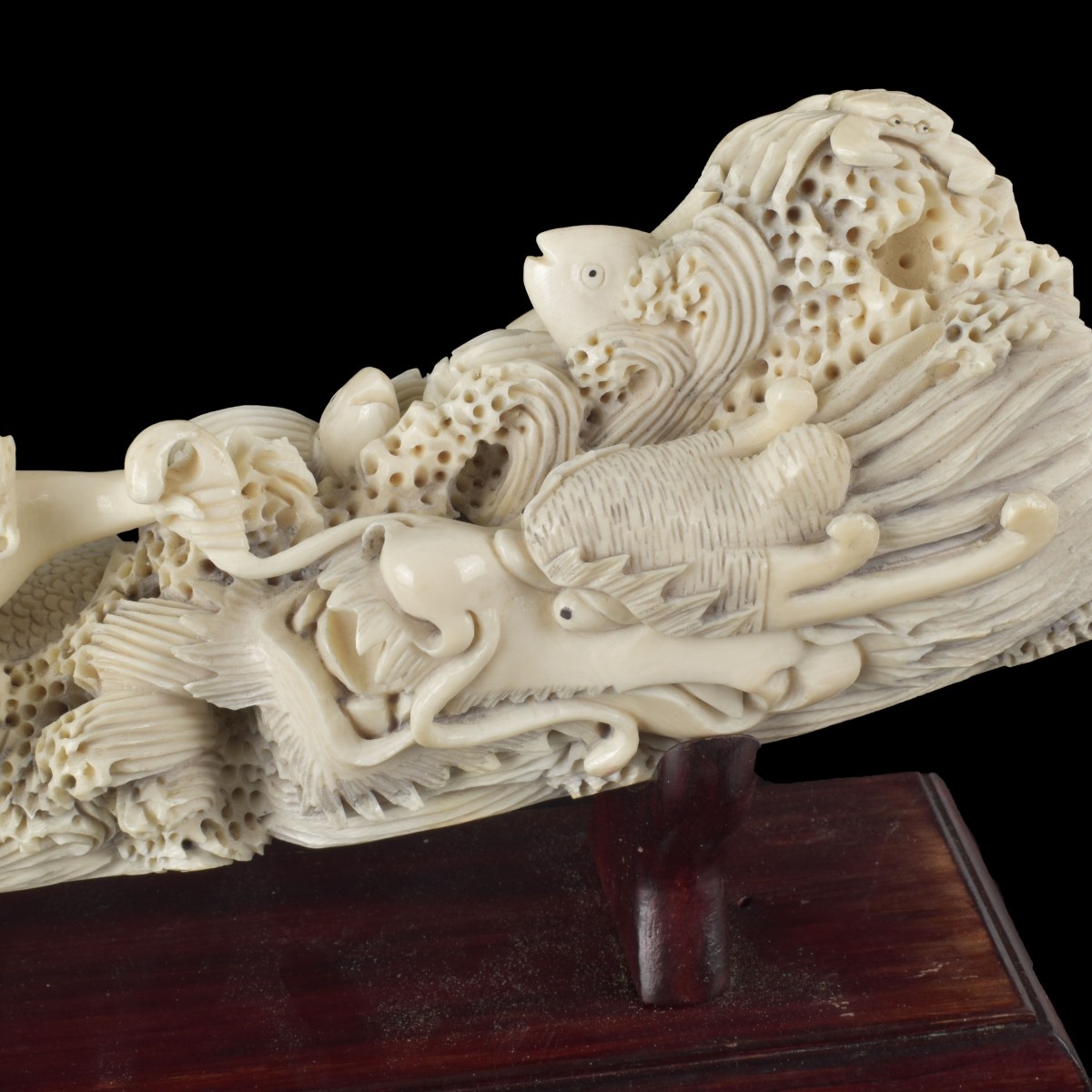 Chinese Well Carved Figural Group