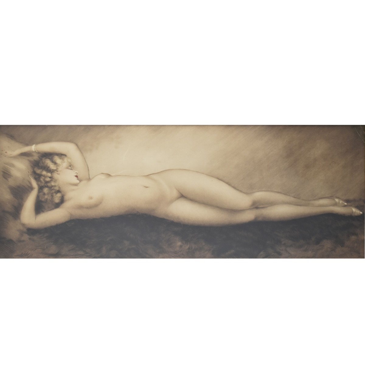 Louis Icart, French (1888 - 1950) "Repose"