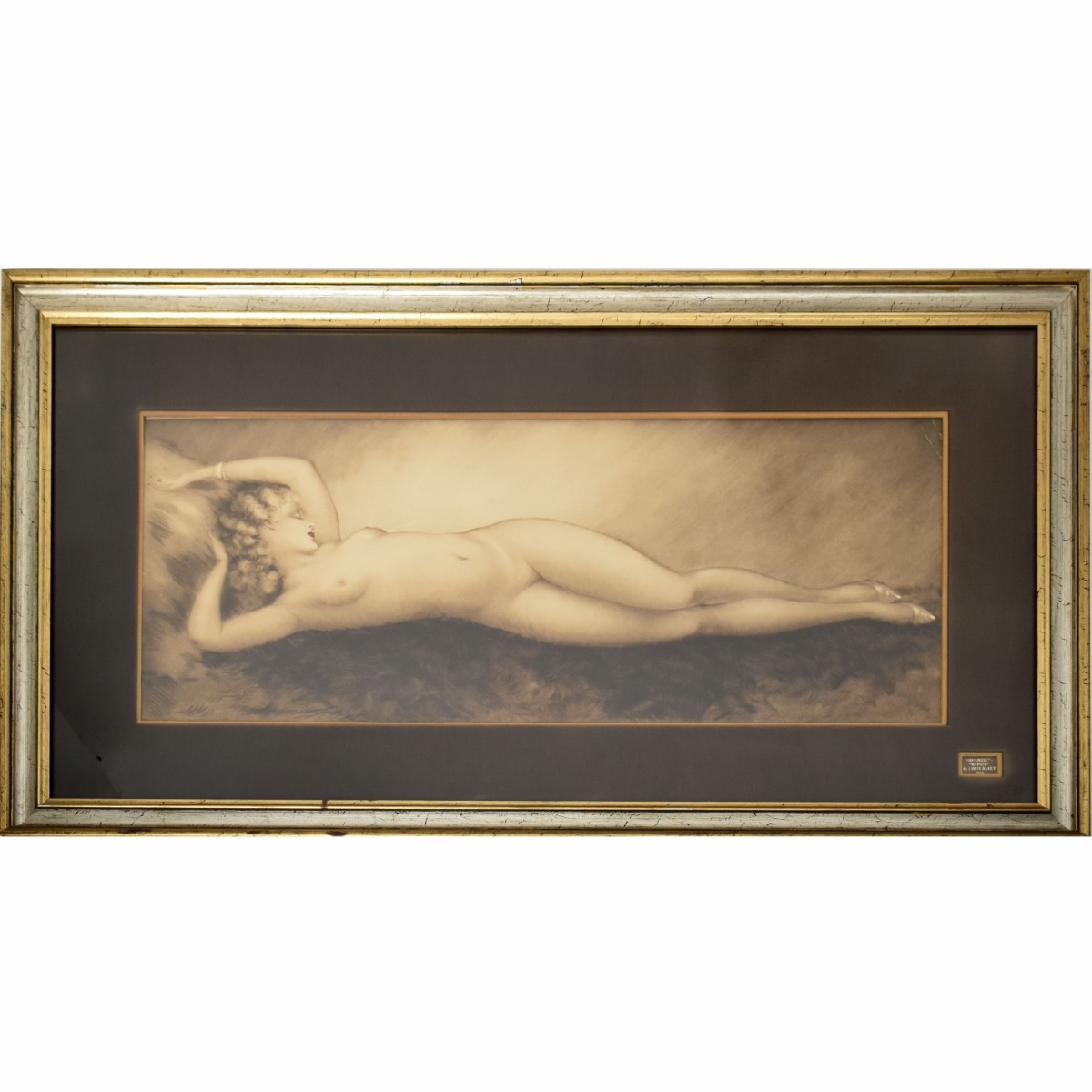Louis Icart, French (1888 - 1950) "Repose"