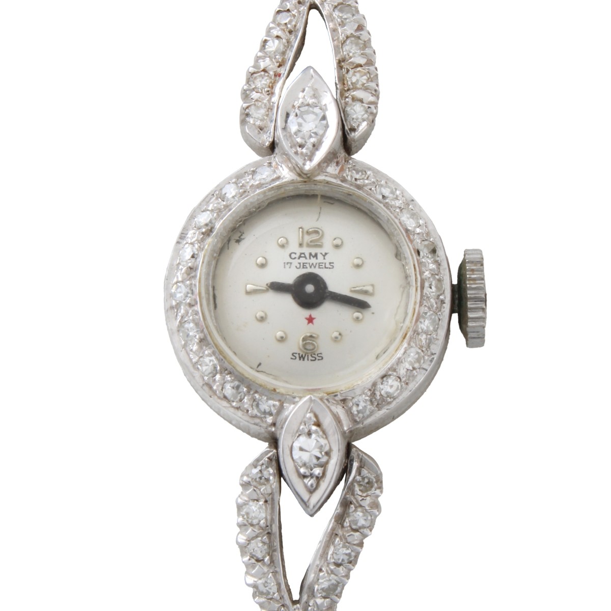 Camy Diamond and 14K Watch