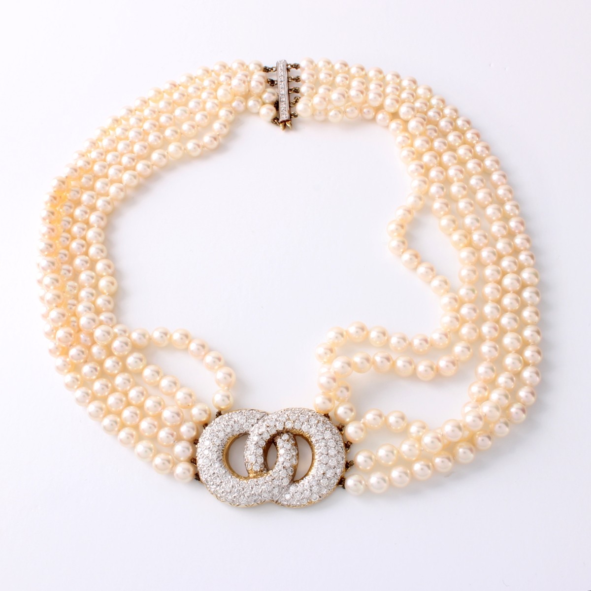 Pearl and 14K Necklace