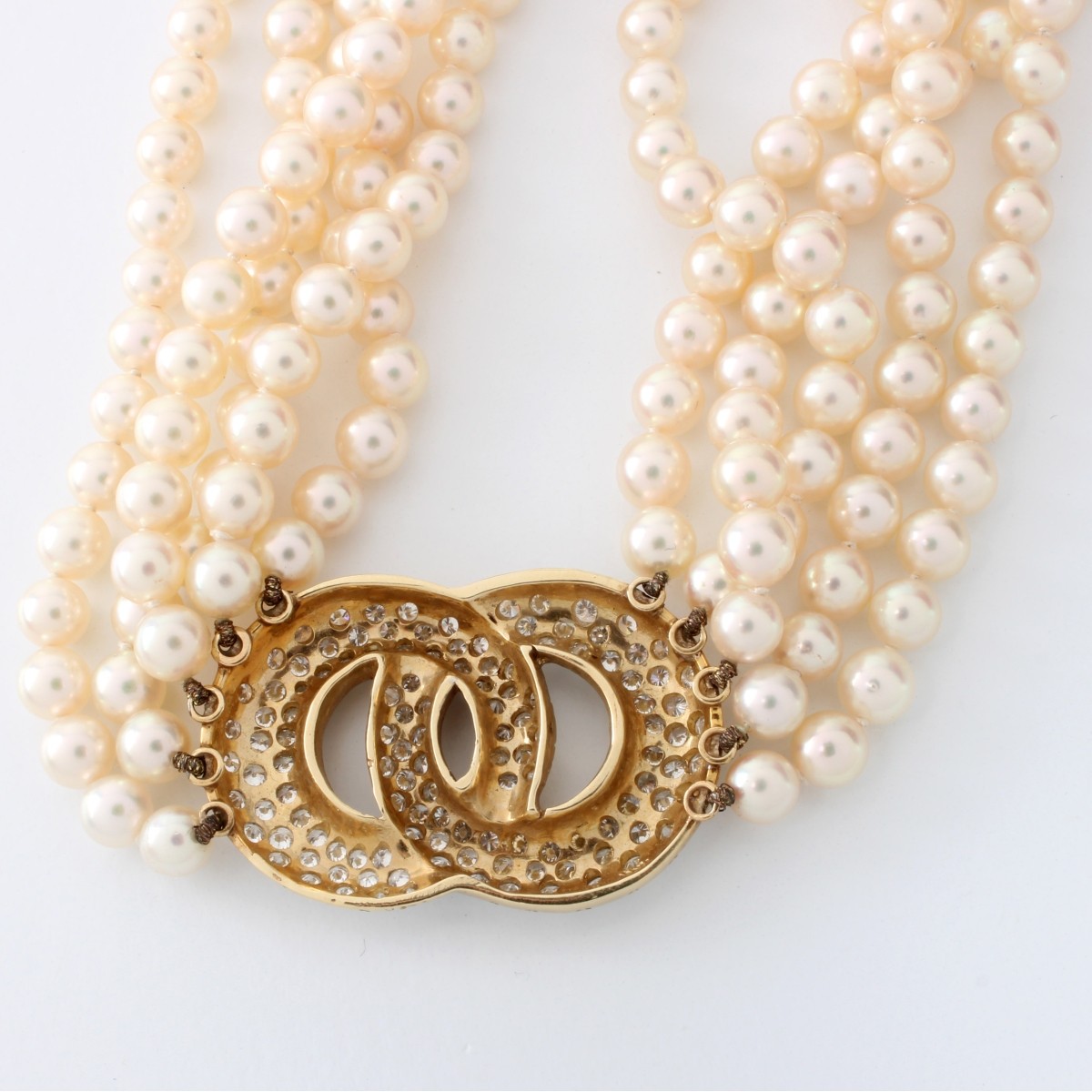 Pearl and 14K Necklace