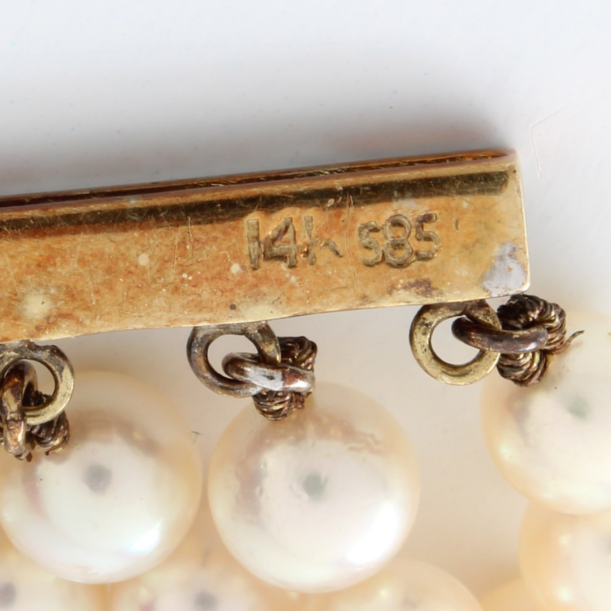 Pearl and 14K Necklace