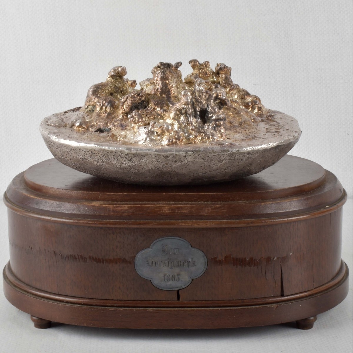 19th Century Pure Silver Boulder