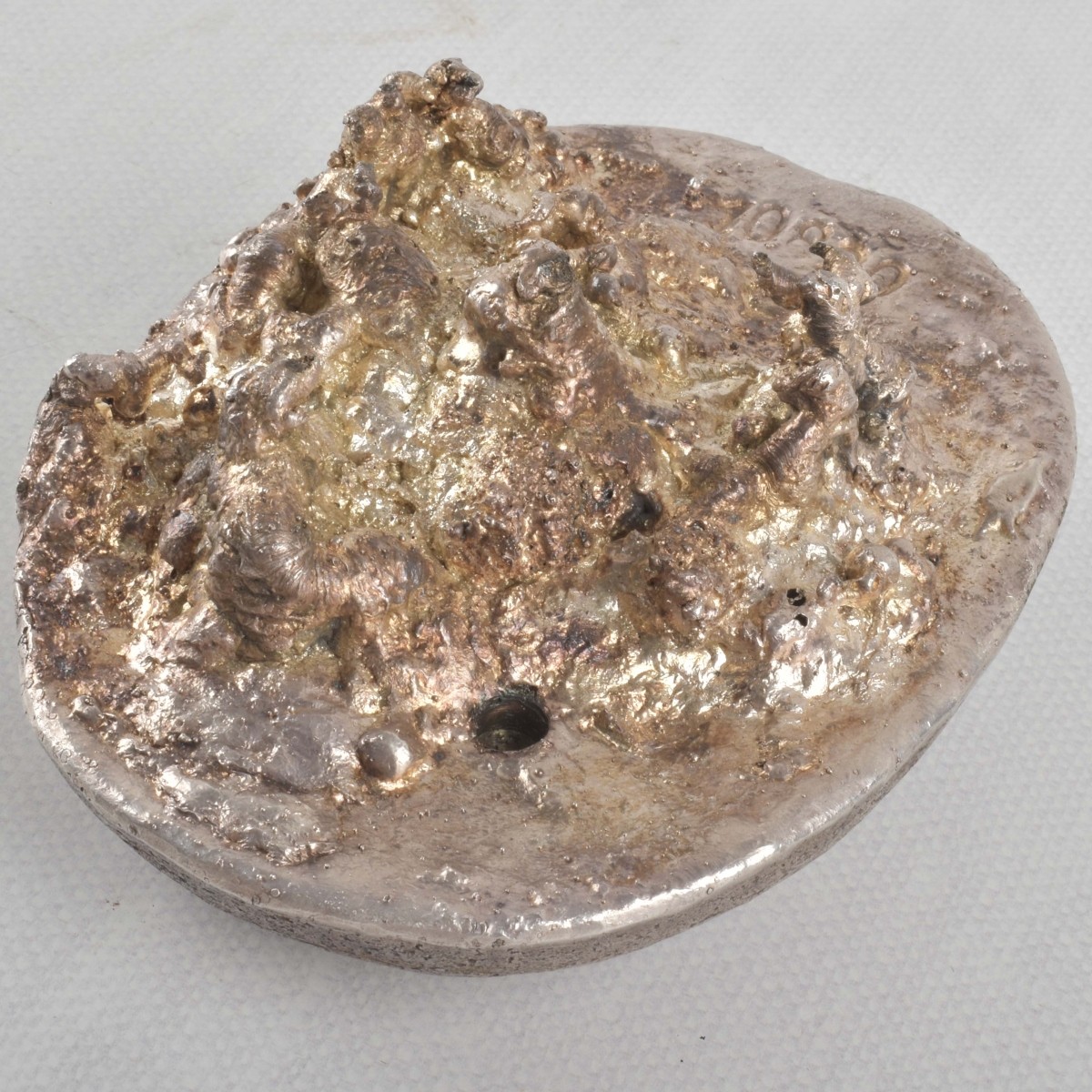 19th Century Pure Silver Boulder