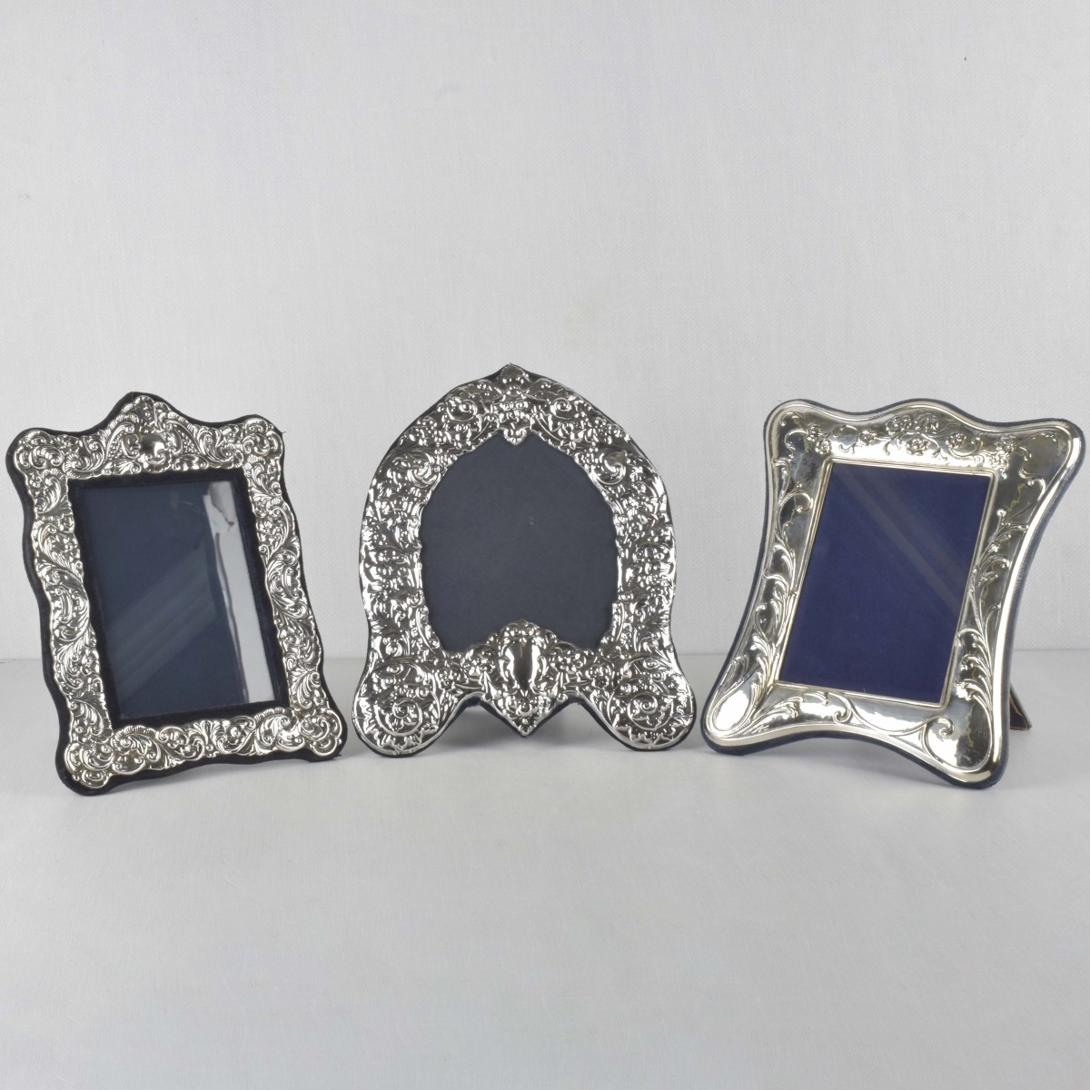 English Sterling Picture Frames